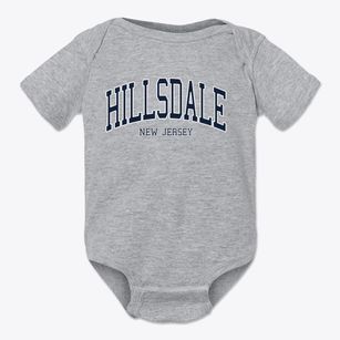Hillsdale New Jersey Traditional Baby Onesie