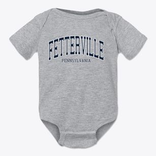 Fetterville Pennsylvania Traditional Baby Onesie