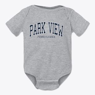 Park View Pennsylvania Traditional Baby Onesie