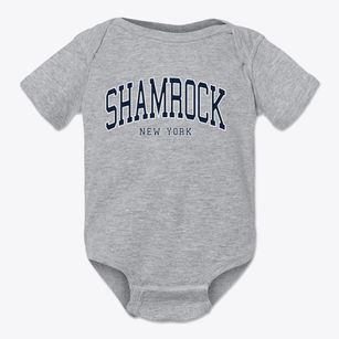Shamrock New York Traditional Baby Onesie
