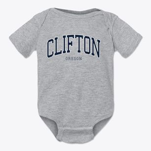 Clifton Oregon Traditional Baby Onesie