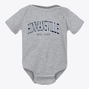 Hinmansville New York Traditional Baby Onesie