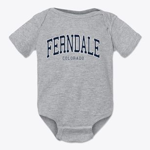 Ferndale Colorado Traditional Baby Onesie