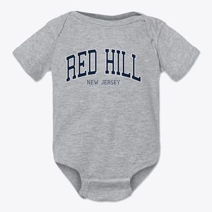 Red Hill New Jersey Traditional Baby Onesie