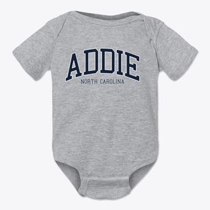 Addie North Carolina Traditional Baby Onesie