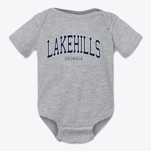 Lakehills Georgia Traditional Baby Onesie
