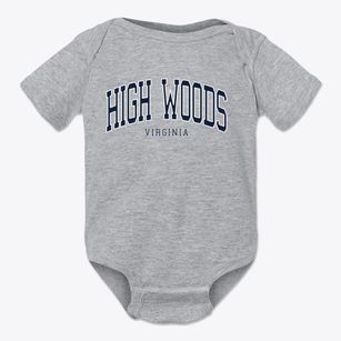 High Woods Virginia Traditional Baby Onesie