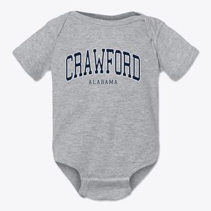 Crawford Alabama Traditional Baby Onesie