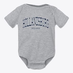 Hollandsburg Indiana Traditional Baby Onesie