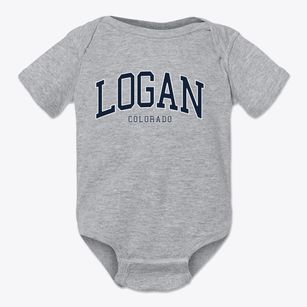 Logan Colorado Traditional Baby Onesie