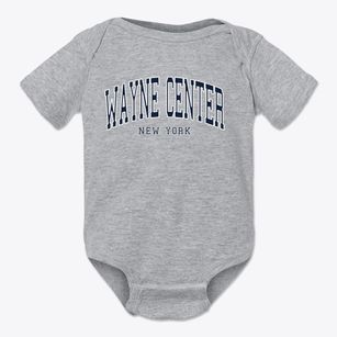 Wayne Center New York Traditional Baby Onesie