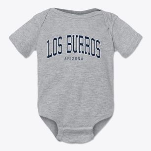 Los Burros Arizona Traditional Baby Onesie