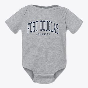 Fort Douglas Arkansas Traditional Baby Onesie