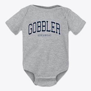 Gobbler Arkansas Traditional Baby Onesie