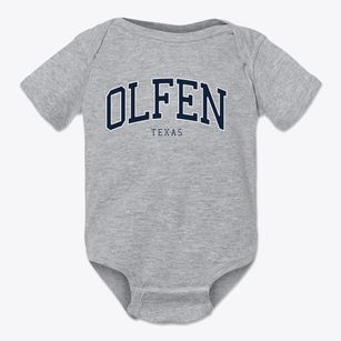 Olfen Texas Traditional Baby Onesie