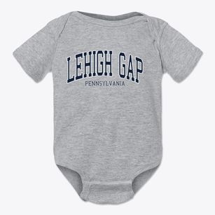 Lehigh Gap Pennsylvania Traditional Baby Onesie