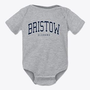 Bristow Alabama Traditional Baby Onesie