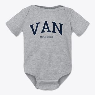 Van Missouri Traditional Baby Onesie
