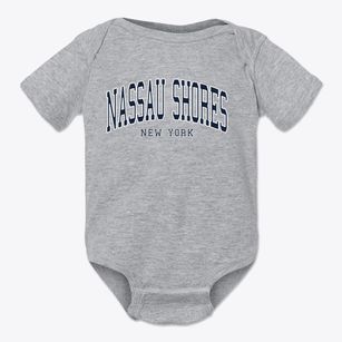 Nassau Shores New York Traditional Baby Onesie