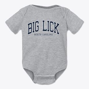 Big Lick North Carolina Traditional Baby Onesie