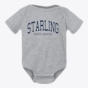 Starling North Carolina Traditional Baby Onesie