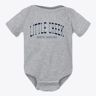 Little Creek North Carolina Traditional Baby Onesie