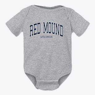 Red Mound Wisconsin Traditional Baby Onesie