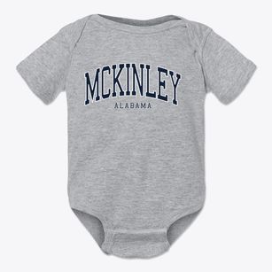 Mckinley Alabama Traditional Baby Onesie