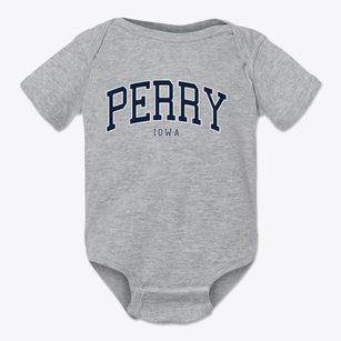 Perry Iowa Traditional Baby Onesie
