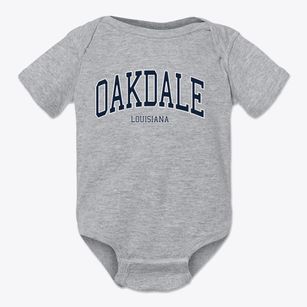 Oakdale Louisiana Traditional Baby Onesie