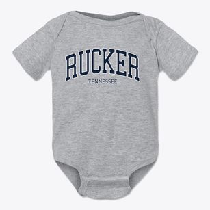 Rucker Tennessee Traditional Baby Onesie