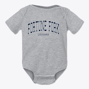 Fortune Fork Louisiana Traditional Baby Onesie