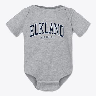 Elkland Missouri Traditional Baby Onesie