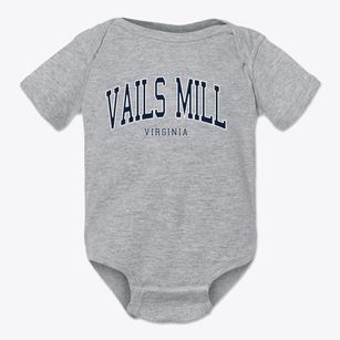 Vails Mill Virginia Traditional Baby Onesie