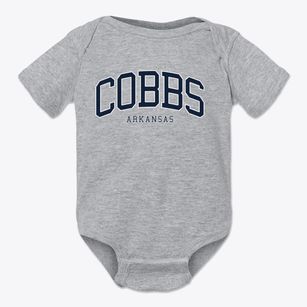 Cobbs Arkansas Traditional Baby Onesie