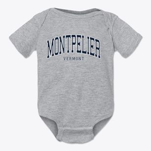 Montpelier Vermont Traditional Baby Onesie