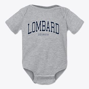 Lombard Georgia Traditional Baby Onesie