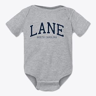 Lane North Carolina Traditional Baby Onesie