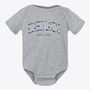 Squassux Landing New York Traditional Baby Onesie