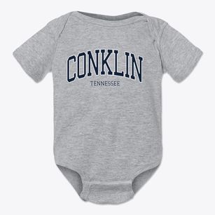 Conklin Tennessee Traditional Baby Onesie