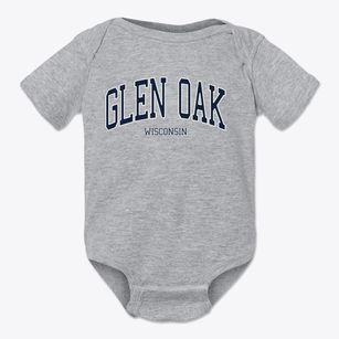 Glen Oak Wisconsin Traditional Baby Onesie