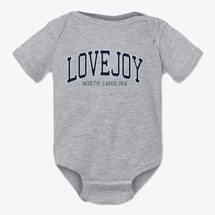 Lovejoy North Carolina Traditional Baby Onesie