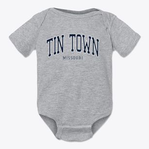 Tin Town Missouri Traditional Baby Onesie
