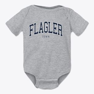 Flagler Iowa Traditional Baby Onesie