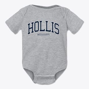 Hollis Mississippi Traditional Baby Onesie