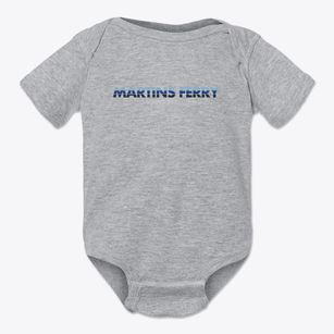 Martins Ferry Ohio Cool Breeze Baby Onesie