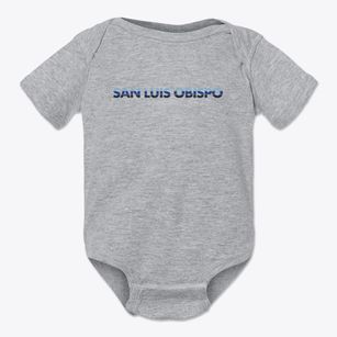 San Luis Obispo California Cool Breeze Baby Onesie