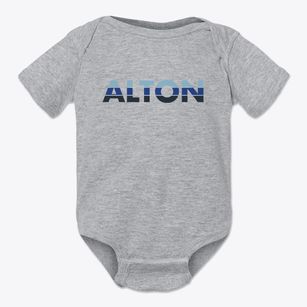 Alton Missouri Cool Breeze Baby Onesie