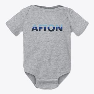 Afton Iowa Cool Breeze Baby Onesie