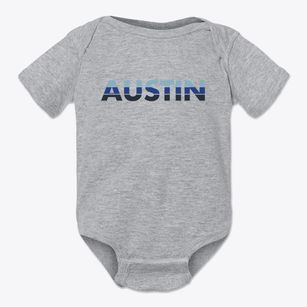 Austin Pennsylvania Cool Breeze Baby Onesie